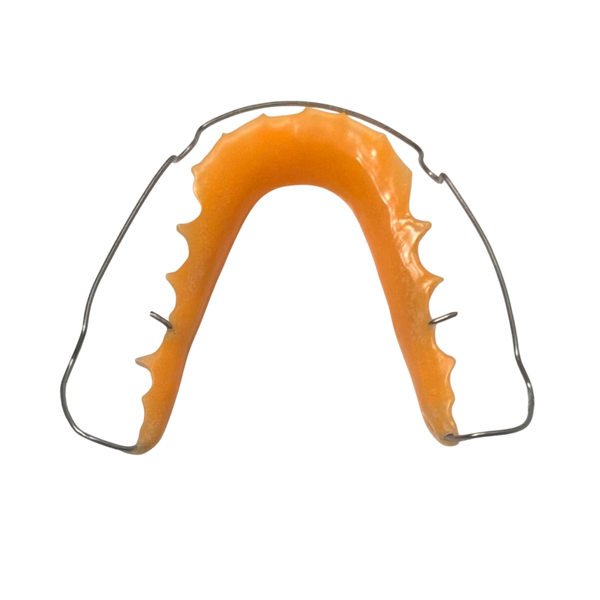 Wraparound Hawley Retainer – Teeth Retain Design