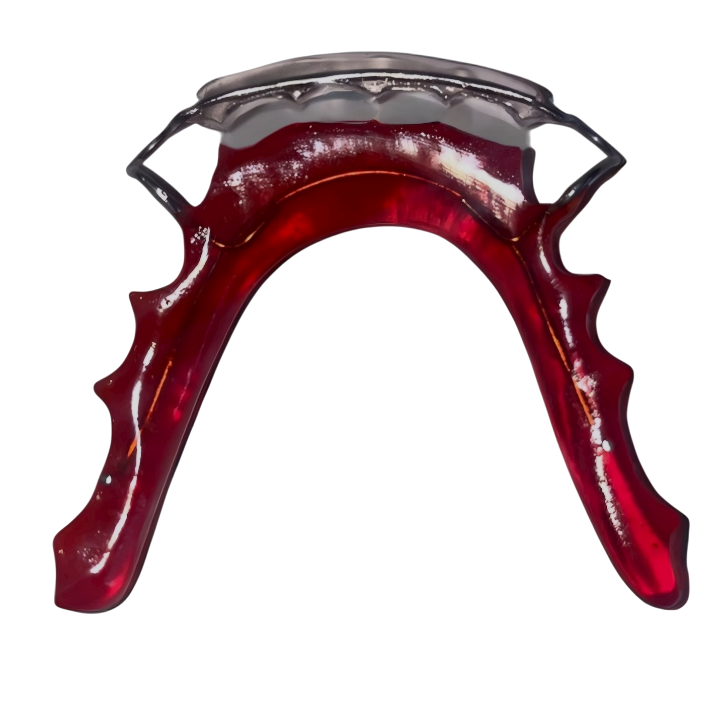 Red acrylic retainer lower 
