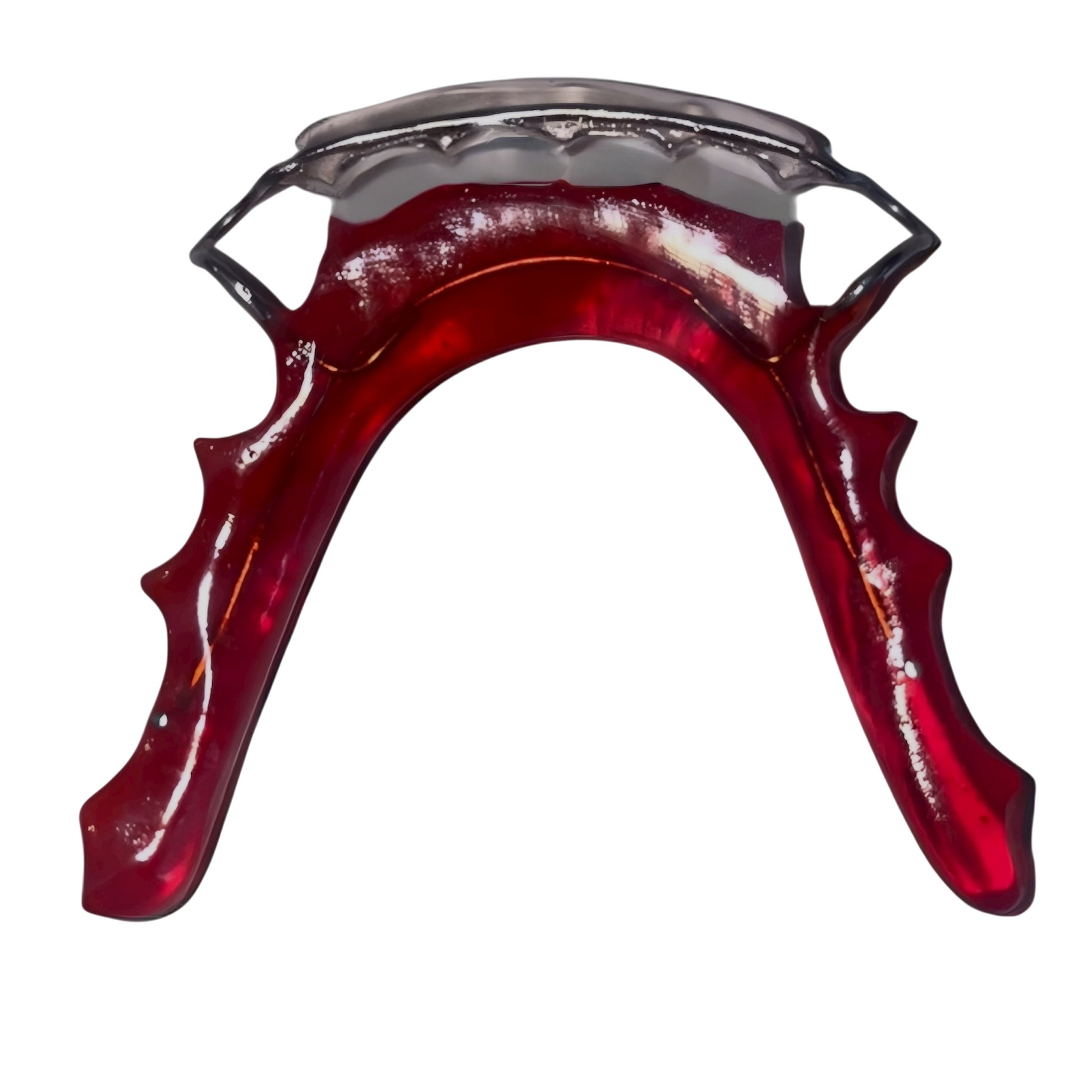 Red acrylic retainer lower 