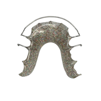 Upper_sparkelicious Retainer on a white background 